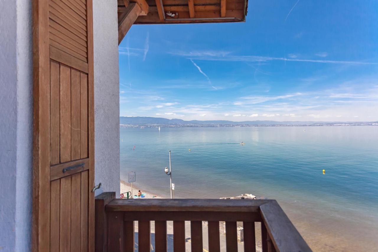 Hotel De La Plage Publier Екстериор снимка